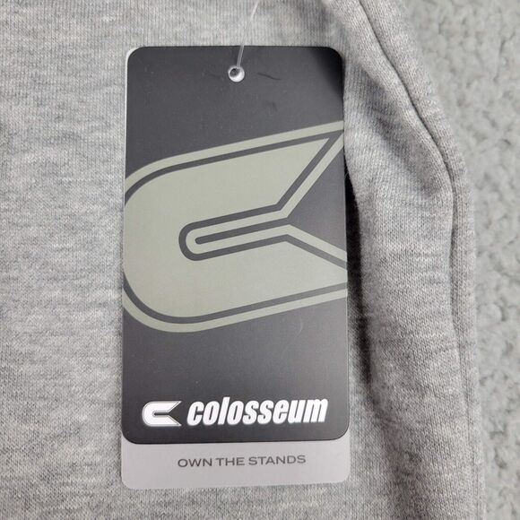 Mississippi State Bulldogs Mens L Sweatshirt Colosseum Arch & Logo 3.0 Full Zip - Picture 9 of 15